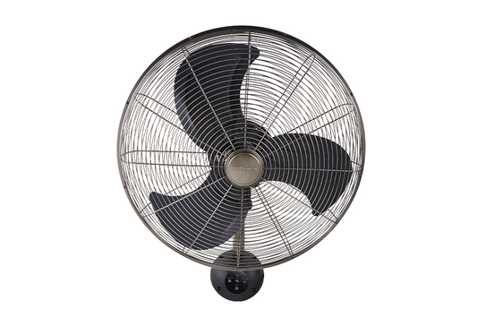 Dimplex 50cm Wall Mounted Fan with Remote Control 3 Speed Oscillating Black