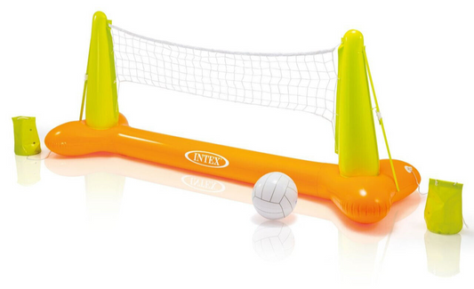 Intex Pool Volleyball Set Inflatable Floating Game Ball Net Swimming Pool Party