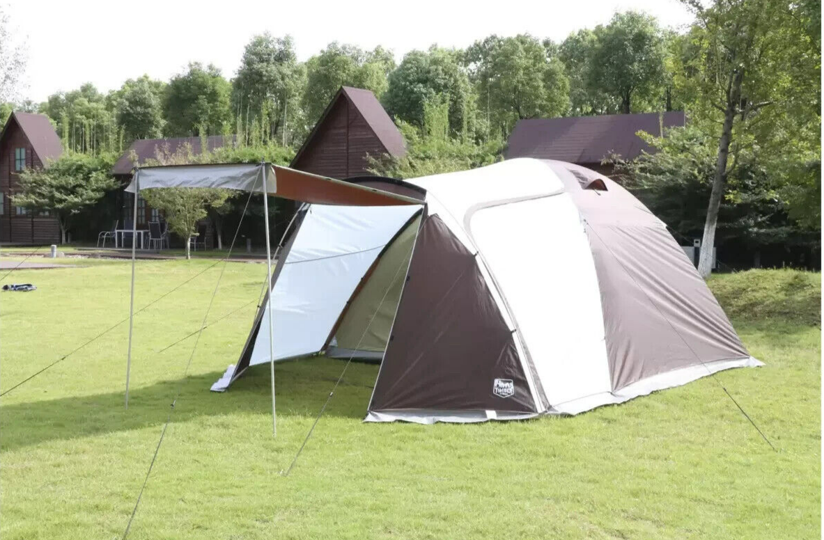 Timber Ridge  Camping Tent  6 Person Dome Hiking Outdoor Shelter Waterproof