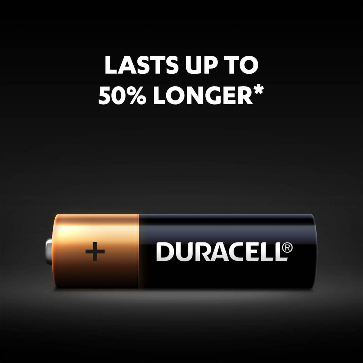 Duracell AA Batteries 20-Pack Coppertop Alkaline Battery Long Lasting Genuine