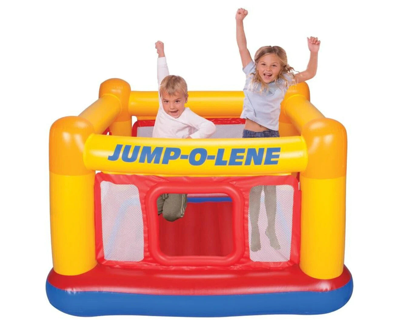 Intex Jump-O-Lene Playhouse Inflatable 173cm Indoor/Outdoor Kids Jumping Castle