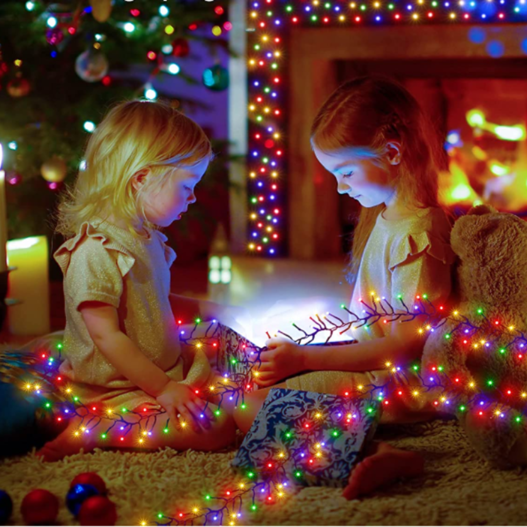 2X Lytworx Christmas Lights 250 Buds Multicolour LED Fairy String Decoration