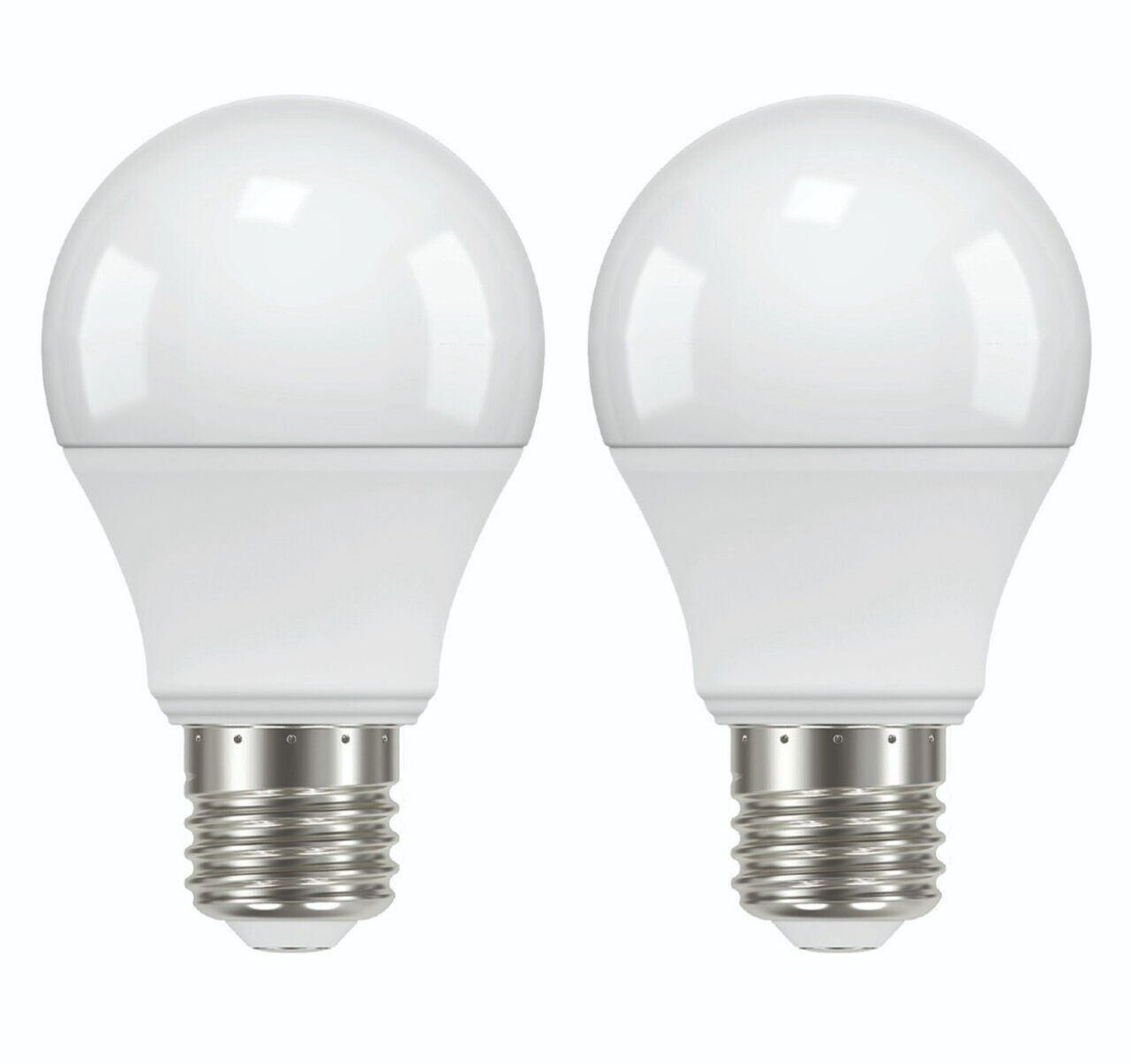 Luce Bella LED Light A60 E27 806lm Cool White 8W Lighting Bulb Globe 2 Pack