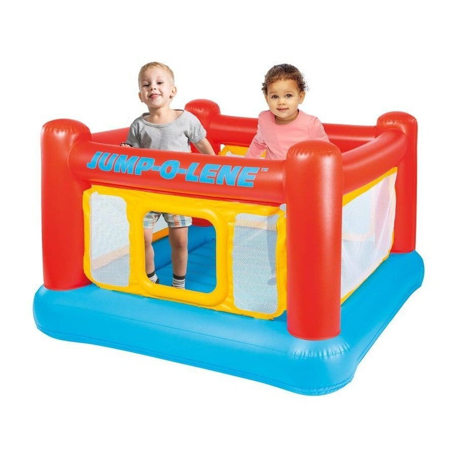 Intex Jump-O-Lene Play House Inflatable Indoor Outdoor Kids Jumping Castle