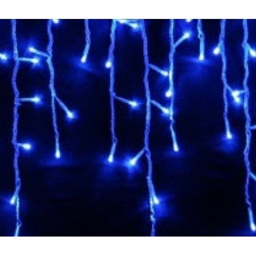 Lytworx Blue Icicle Lights 1200 LED Solar Powered Hanging Xmas Decor 23.9m