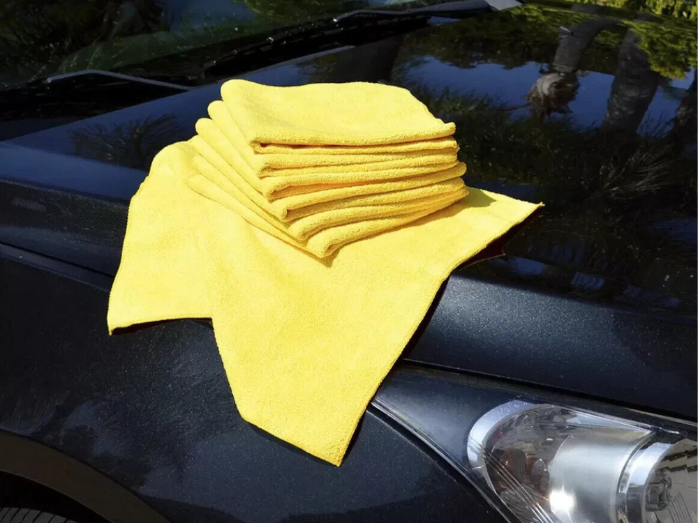 Kirkland 36 Pack Microfiber Towels – Plush Car Wash & Glass Cloths