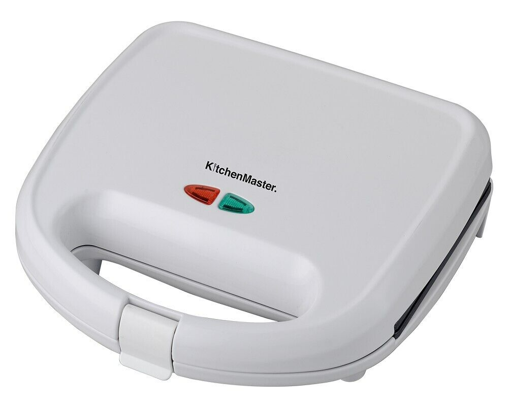 Kitchen Master Sandwich Maker 2 Slice Electric Jaffle Bread Press Toaster