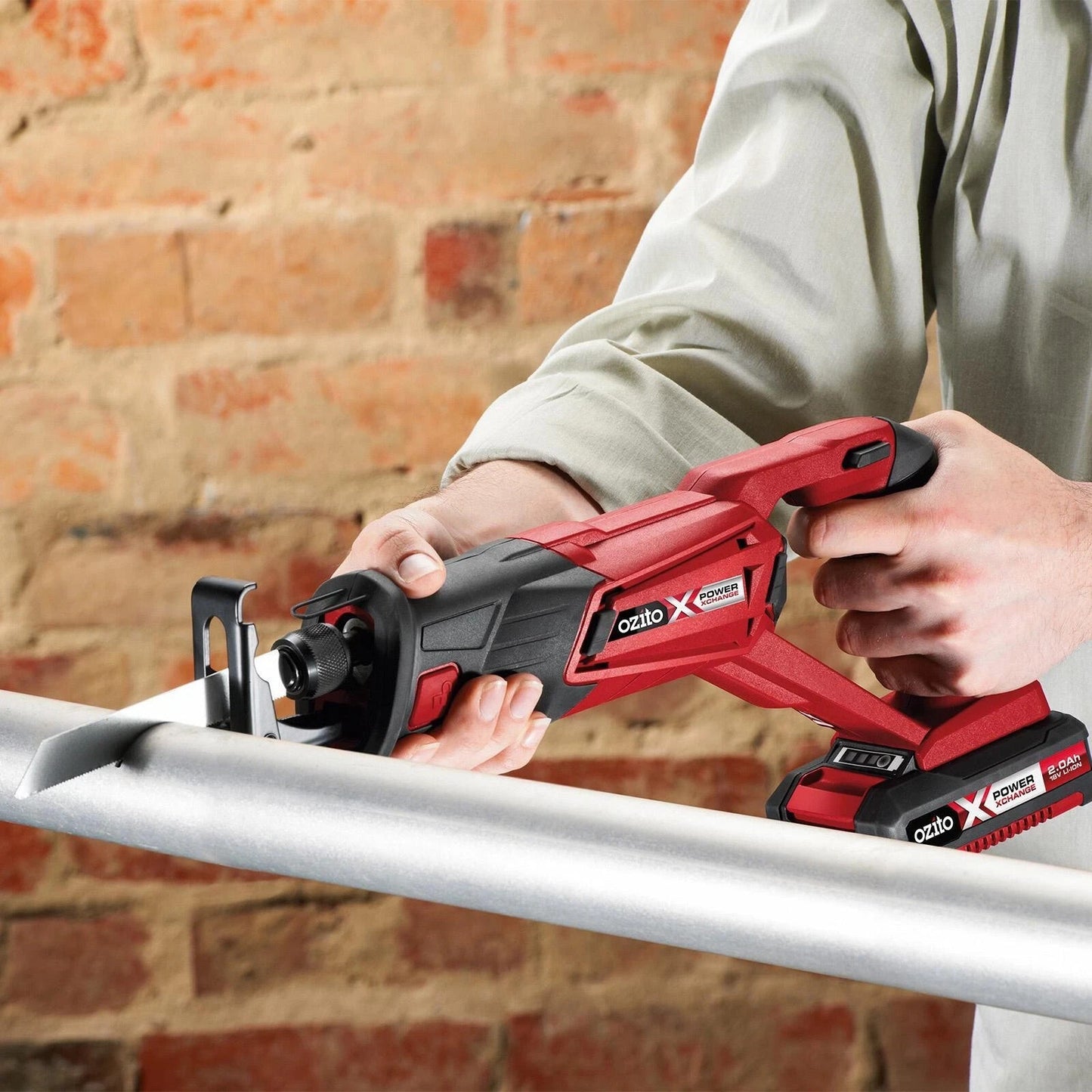 Ozito PXC 18V Reciprocating Saw Cutter Cordless Brushless Home Garden SKIN ONLY