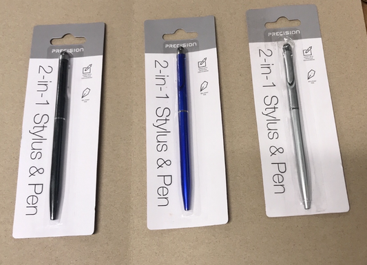 Precision 2 In 1 Stylus Ink Pen Capacitive Touch Screen For Tablet Phone