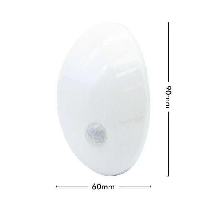 Arlec Motion Sensor LED Plug In Nightlight 240V Warm White Light Stairs Hallway