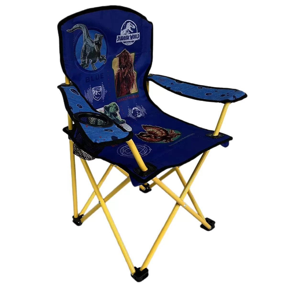 Danawares Kids Folding Camp Chair Beach Camping Travel Seat Jurassic Park