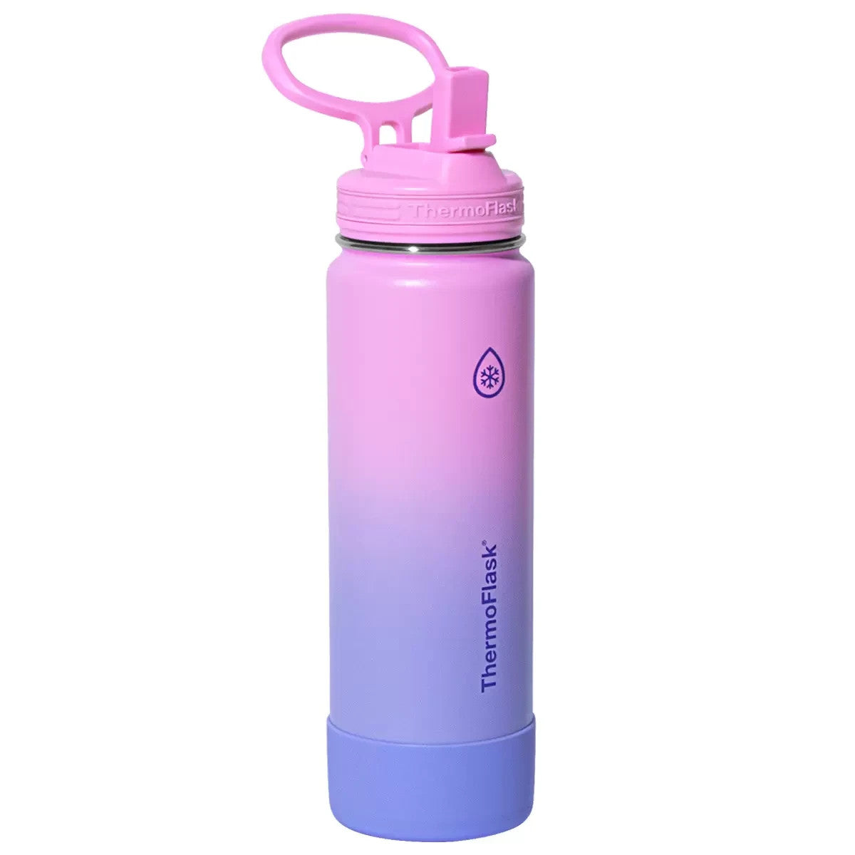 2x ThermoFlask Ombre Double Wall Vacuum Insulated Stainless Steel Bottle 710ml