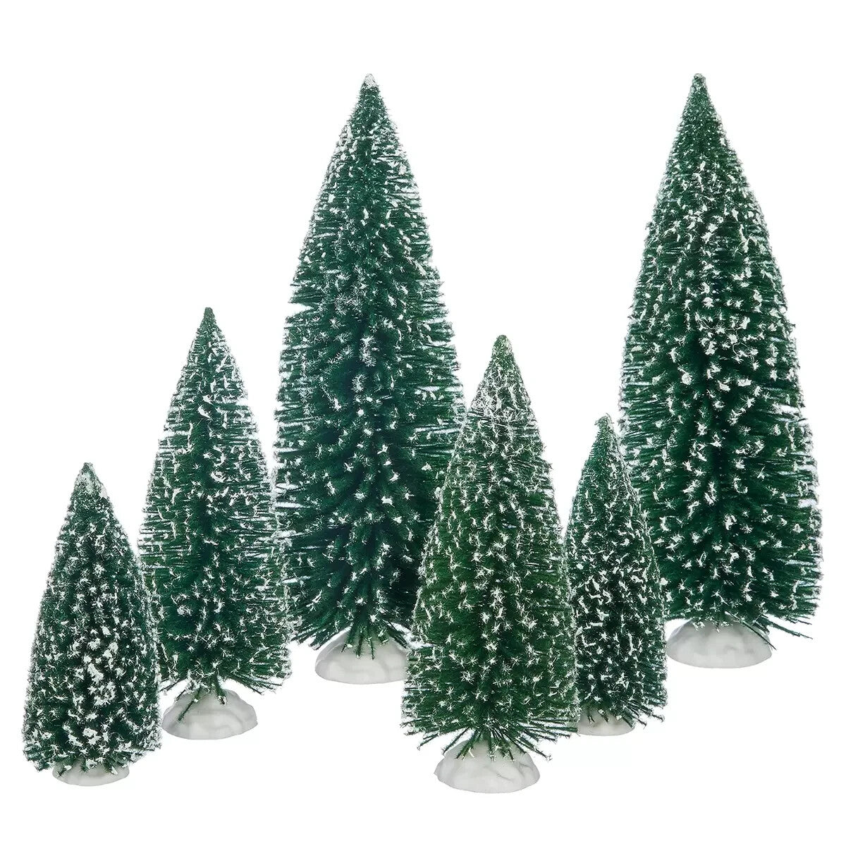 Christmas Village Figurines House with Lights and Music Decoration 30 Pieces