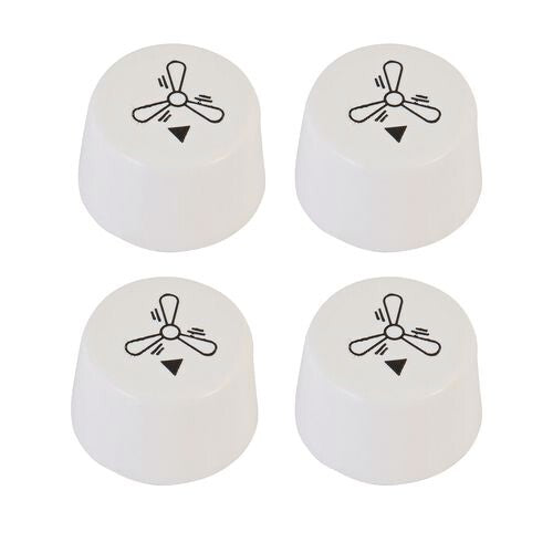 Arlec Wall Fan Controller Knob Replacement for 7140 7141 CSF Wall Plates 4 Pack
