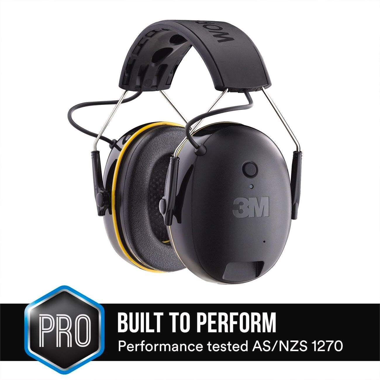 3M Bluetooth Earmuffs WorkTunes MP3 Call Connect Wireless Rechargeable Headphone