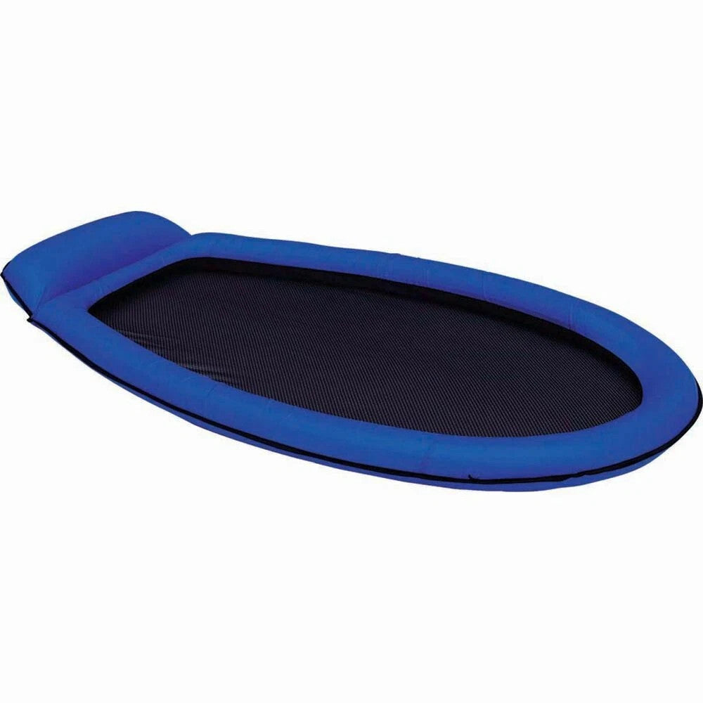 Intex Mesh Mats Inflatable Pool Lounge Mattress Float Raft with Head Rest Adult