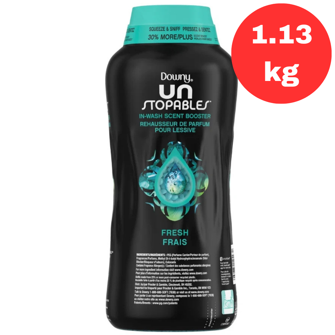Downy Unstopables in Wash Scent Booster Fresh Frais Laundry Beads 1.13 kg