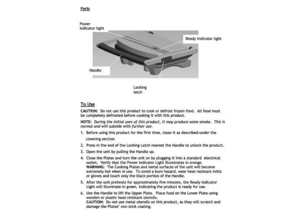 2-Slice Non-Stick Sandwich Maker & Grill