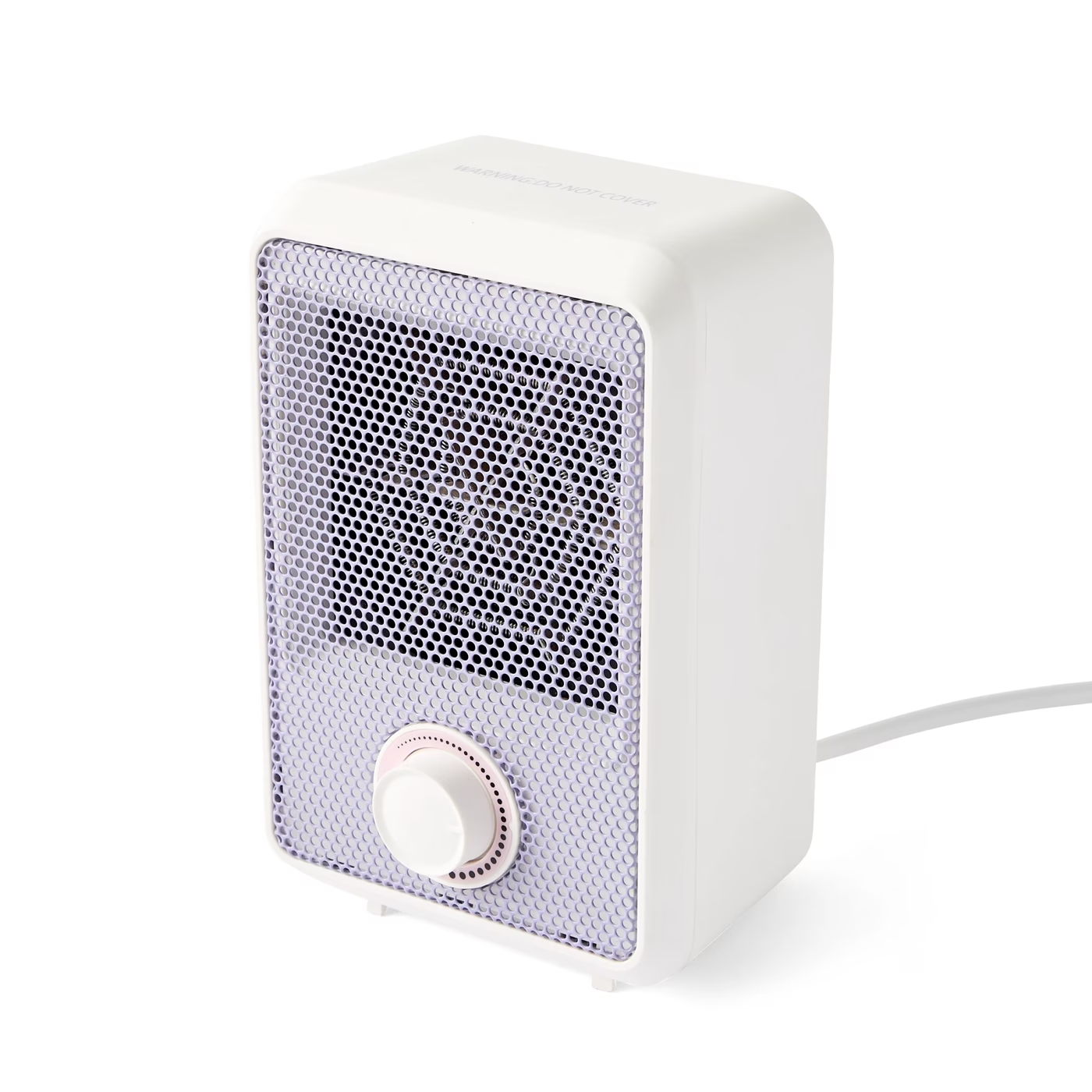 Desktop Mini Electric Heater Portable Small Room Office Desk Table 600W Purple
