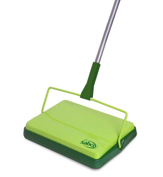 Sabco Carpet Sweeper Whisk Away Triple Action Dust Dirt Cleaner Cleaning Tool