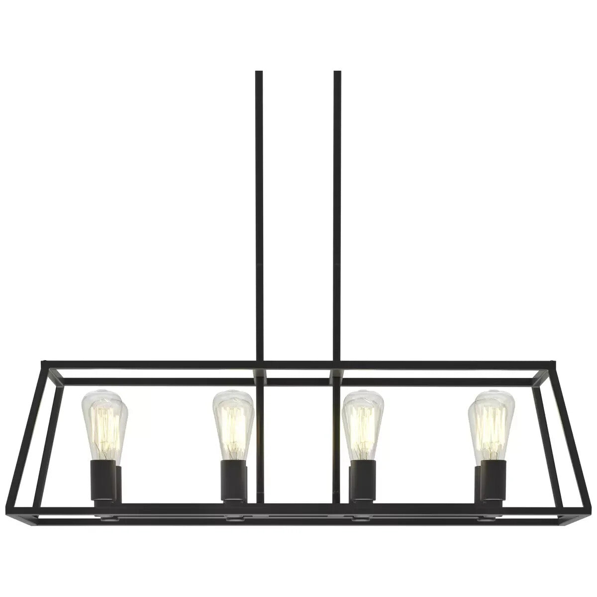 Artika Carter Long 8 Pendant Light Chandelier Dining Kitchen Ceiling Hanging