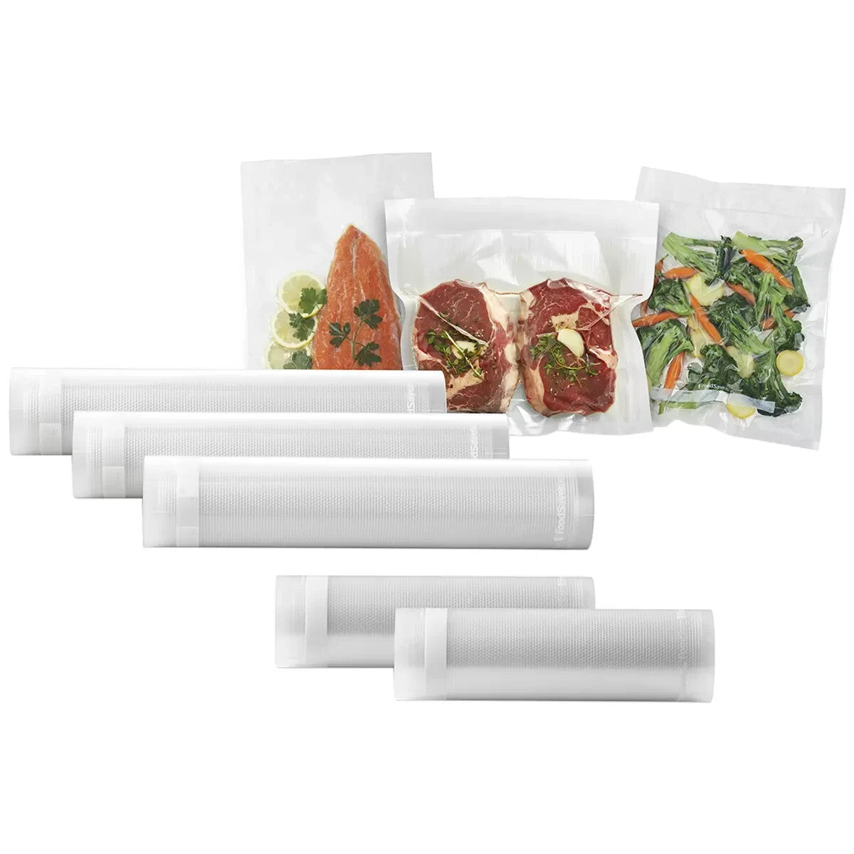 FoodSaver 46 Vacuum Sealer Rolls Food Saver Bag Meat Vegetable Storage Pack