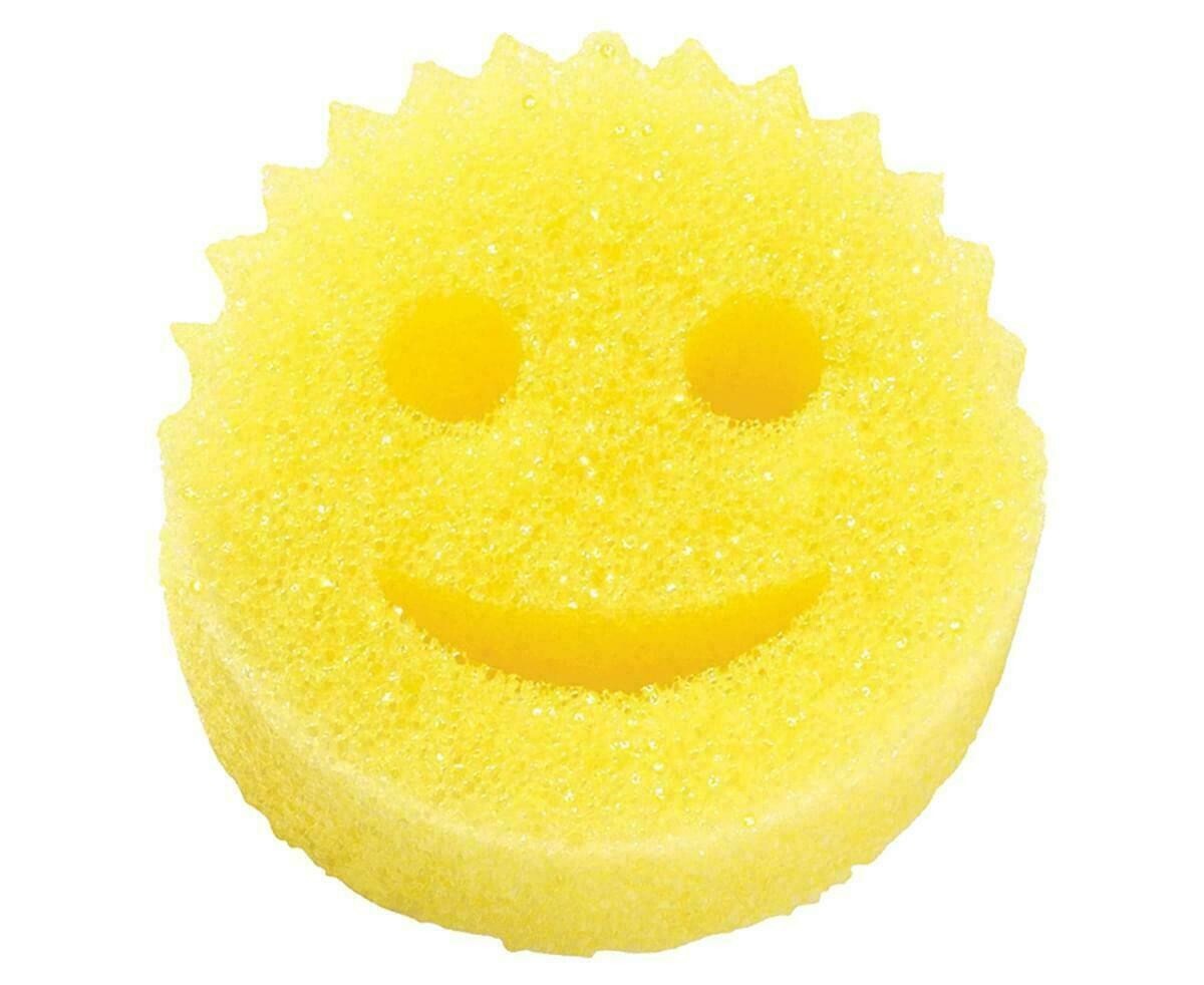 4x Scrub Daddy Dishwashing Scrubber Cleaner Sponge Kitchen Household Original