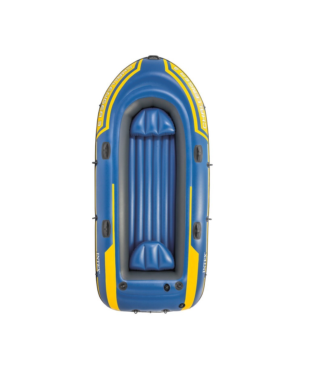 Intex Inflatable Boat Kayak Challenger 3 Person W/ Oars Pump Sports River Lake