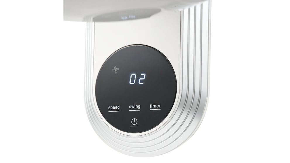 Goldair 40cm Wall Fan with Remote Control WiFi Smart Home Timer 3 Speed White