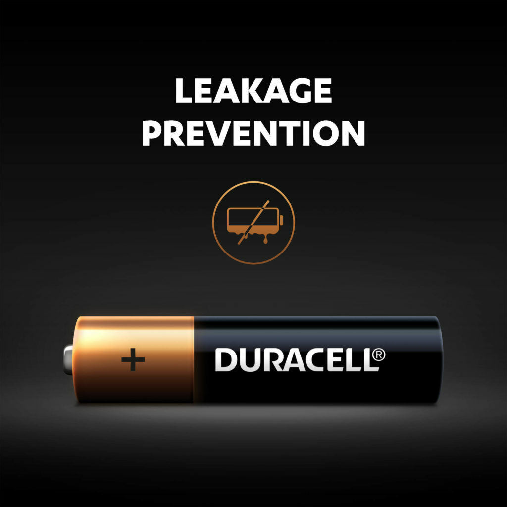 Duracell Coppertop AAA Battery Alkaline Batteries Long Lasting Geniune 40 Pack