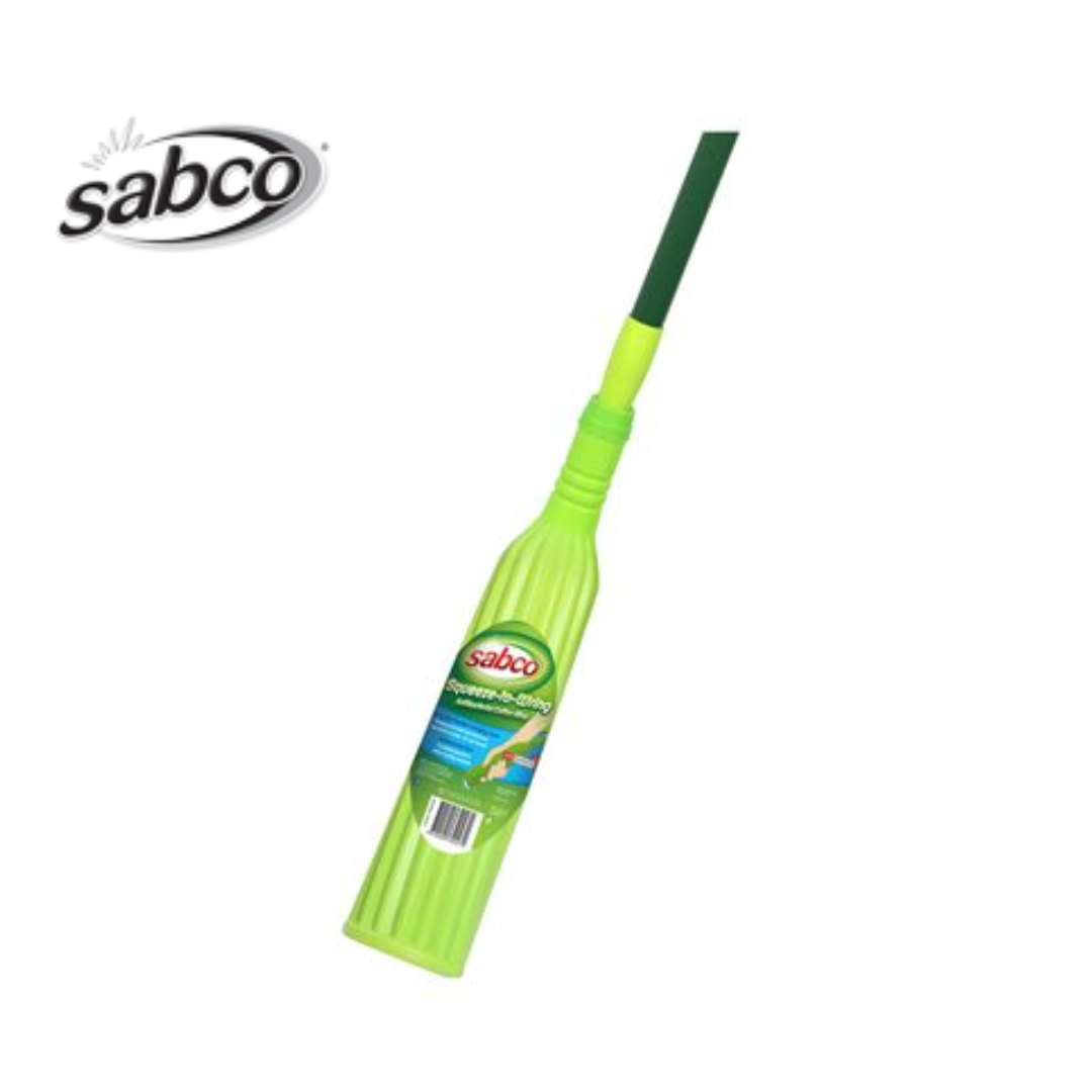 Sabco Cotton Mop Antibacterial Self Wringing Soft Flexible Cleaning Dirt Dust