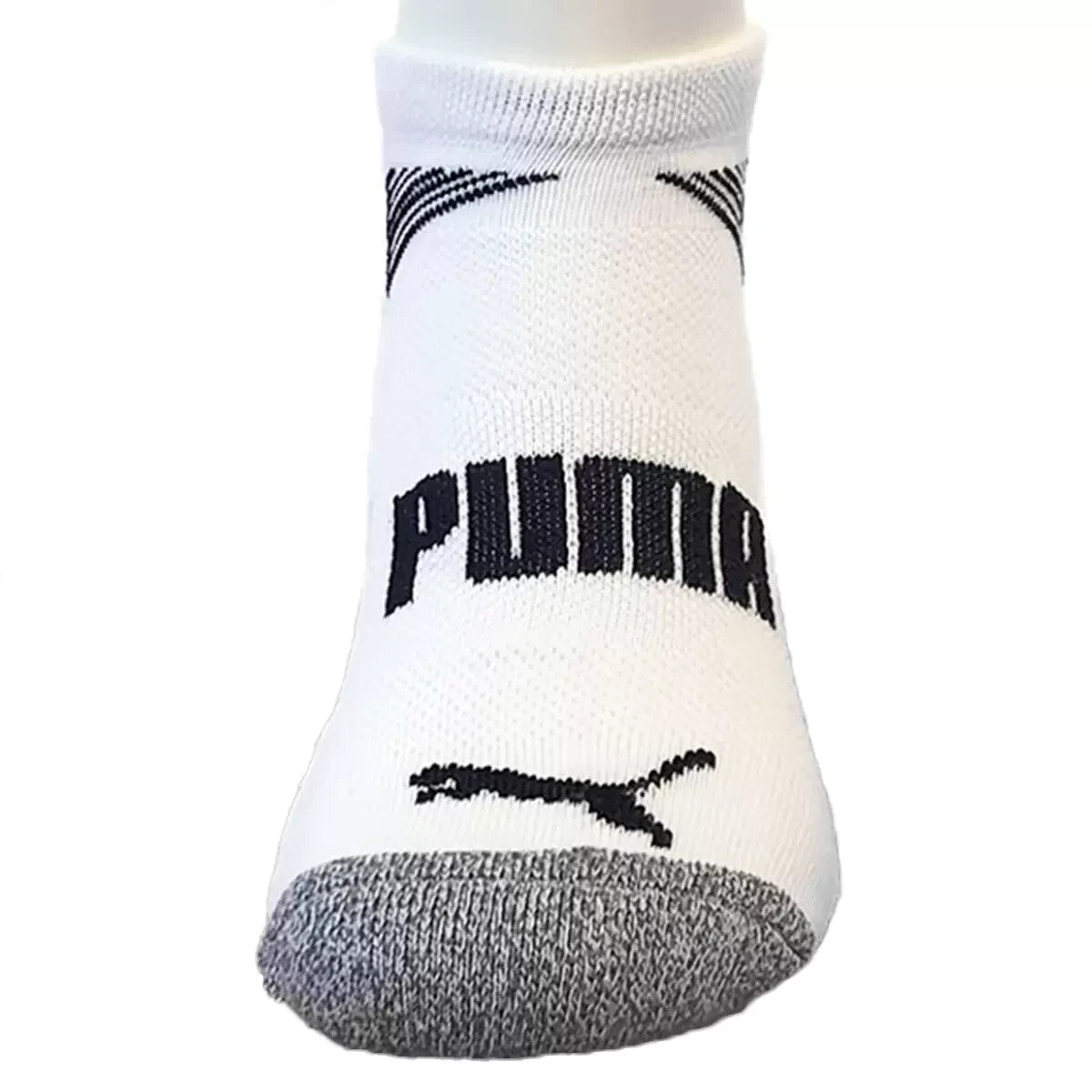 Puma Men's No Show Sock CoolCell Casual Sport Socks Size 13-15 White 8 Pack
