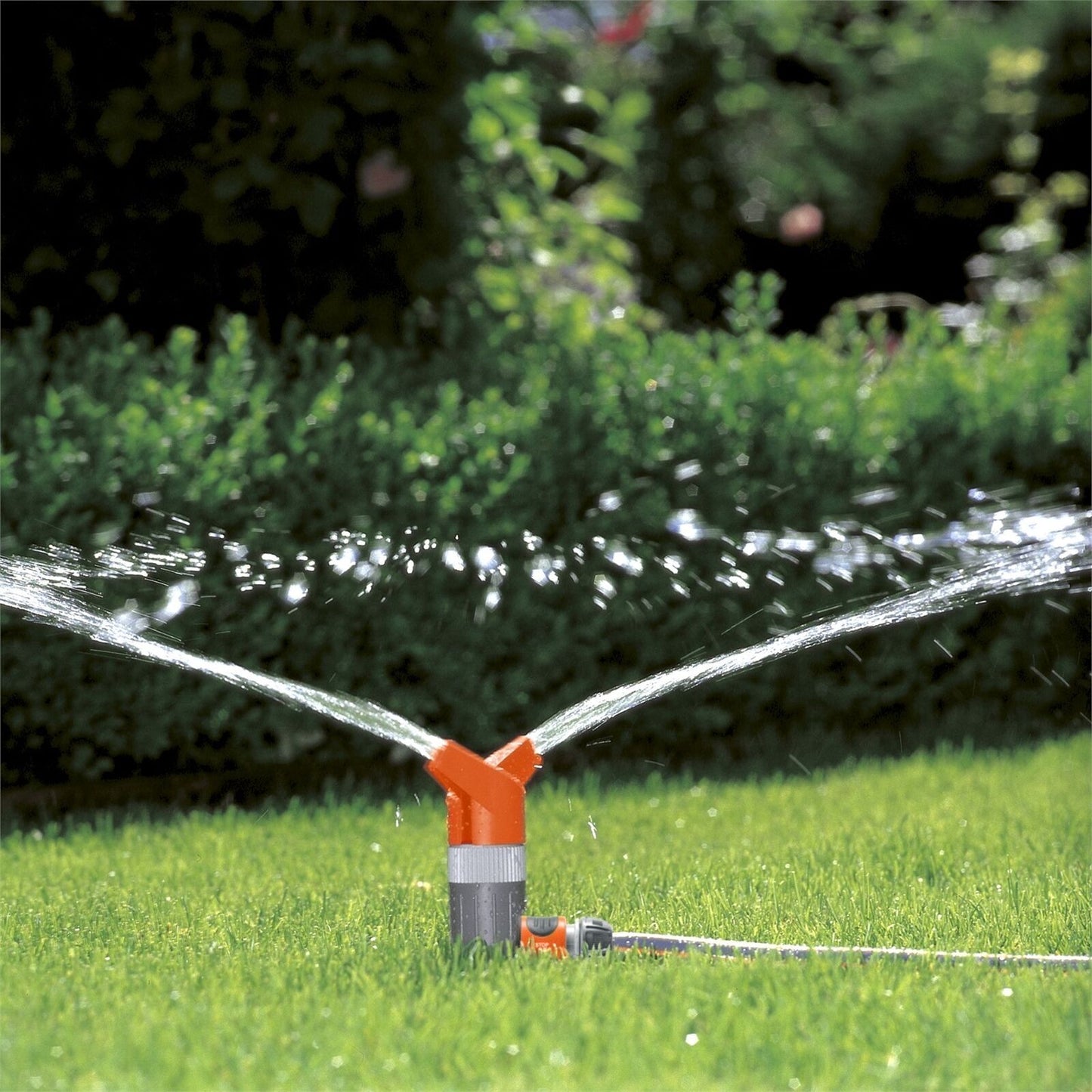 Gardena Sprinkler Heads Watering 360 Rotate Irrigation Sprayer Spike Garden Lawn