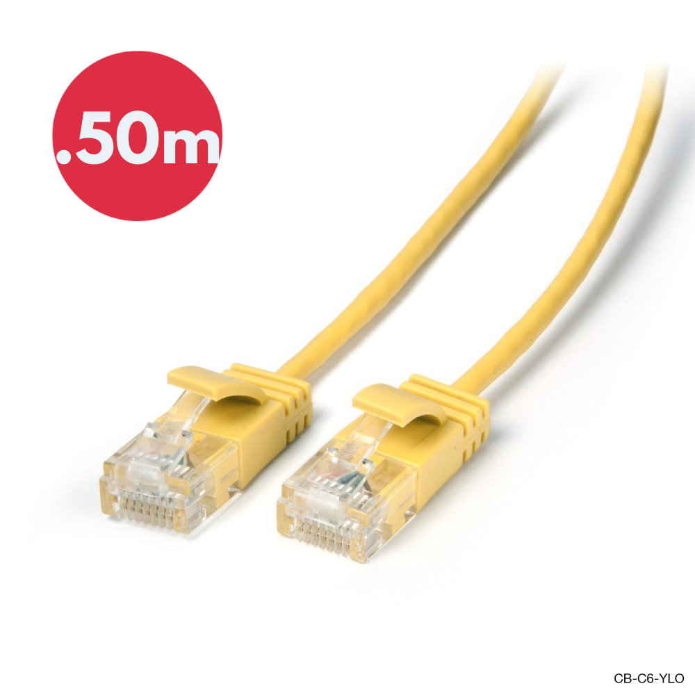 Laser Cat6 Network Cable Ultra 0.50m Ethernet NBN Modem LAN Router Connector