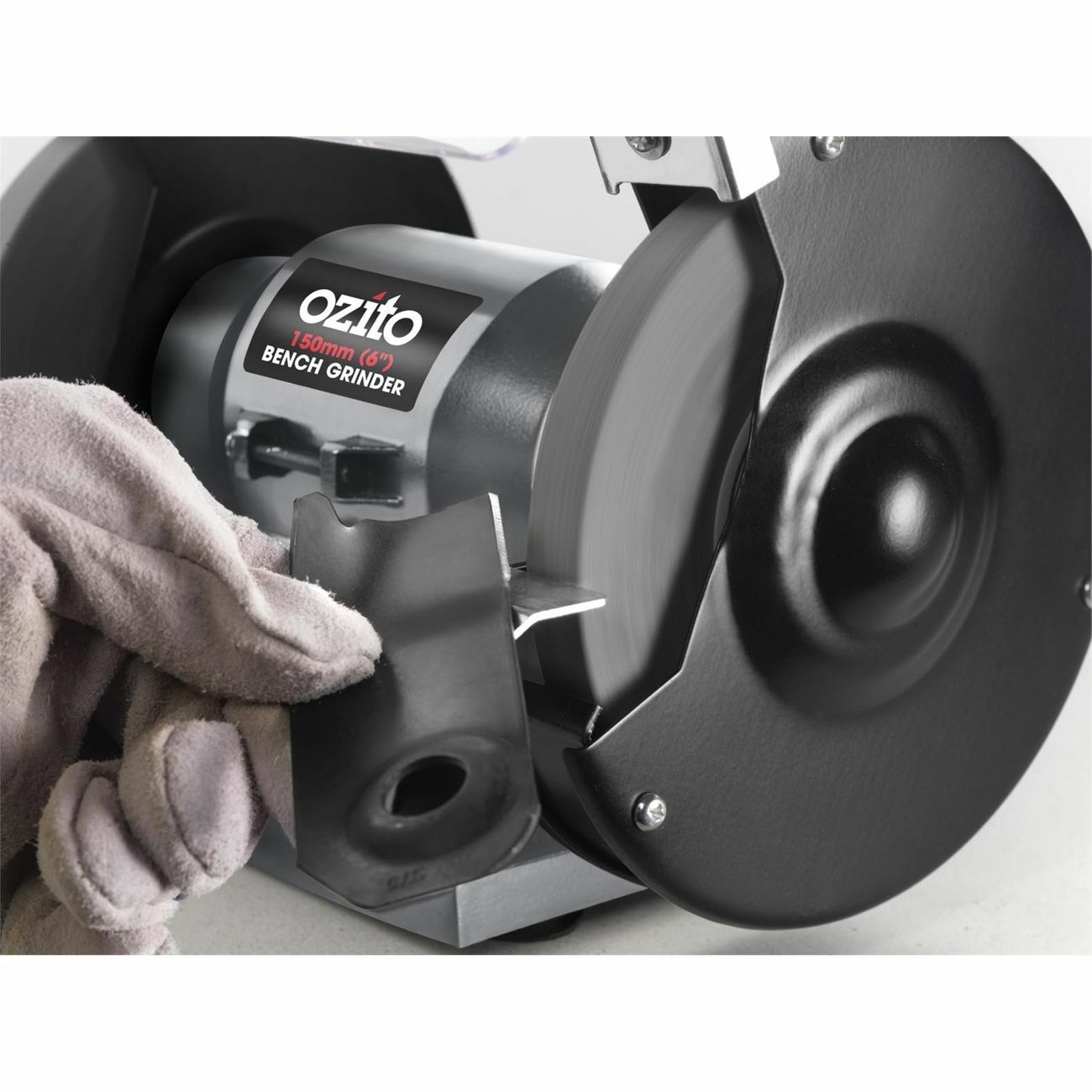 Ozito Bench Grinder Electric Portable Workshop 150W 150mm Sharpening Power Tool