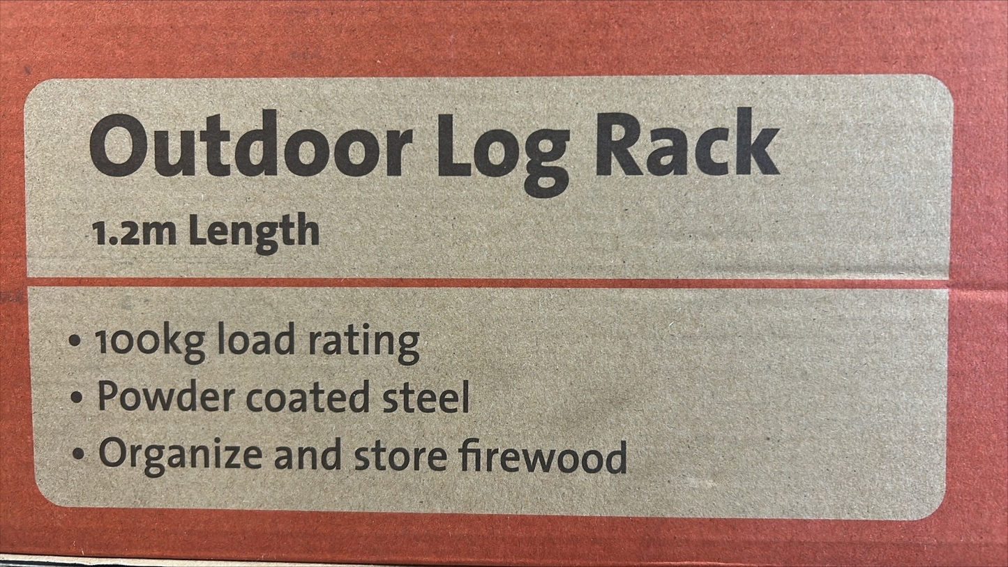 Jumbuck  Log Rack Stand Kindling Firewood Lumber Outdoor Storage Holder