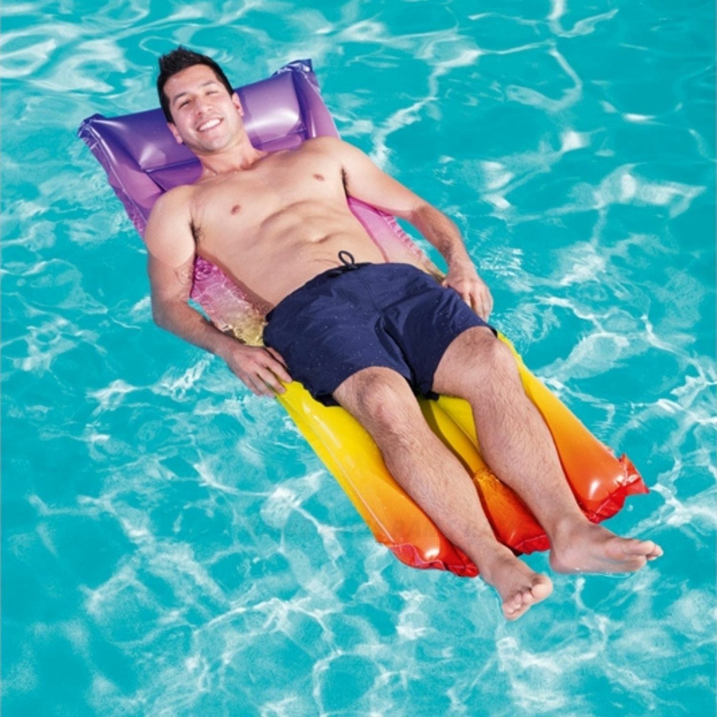 Bestway Inflatable Pool Floats Swim Rafts Toy Kids Water Ride-On Lounge Outdoor
