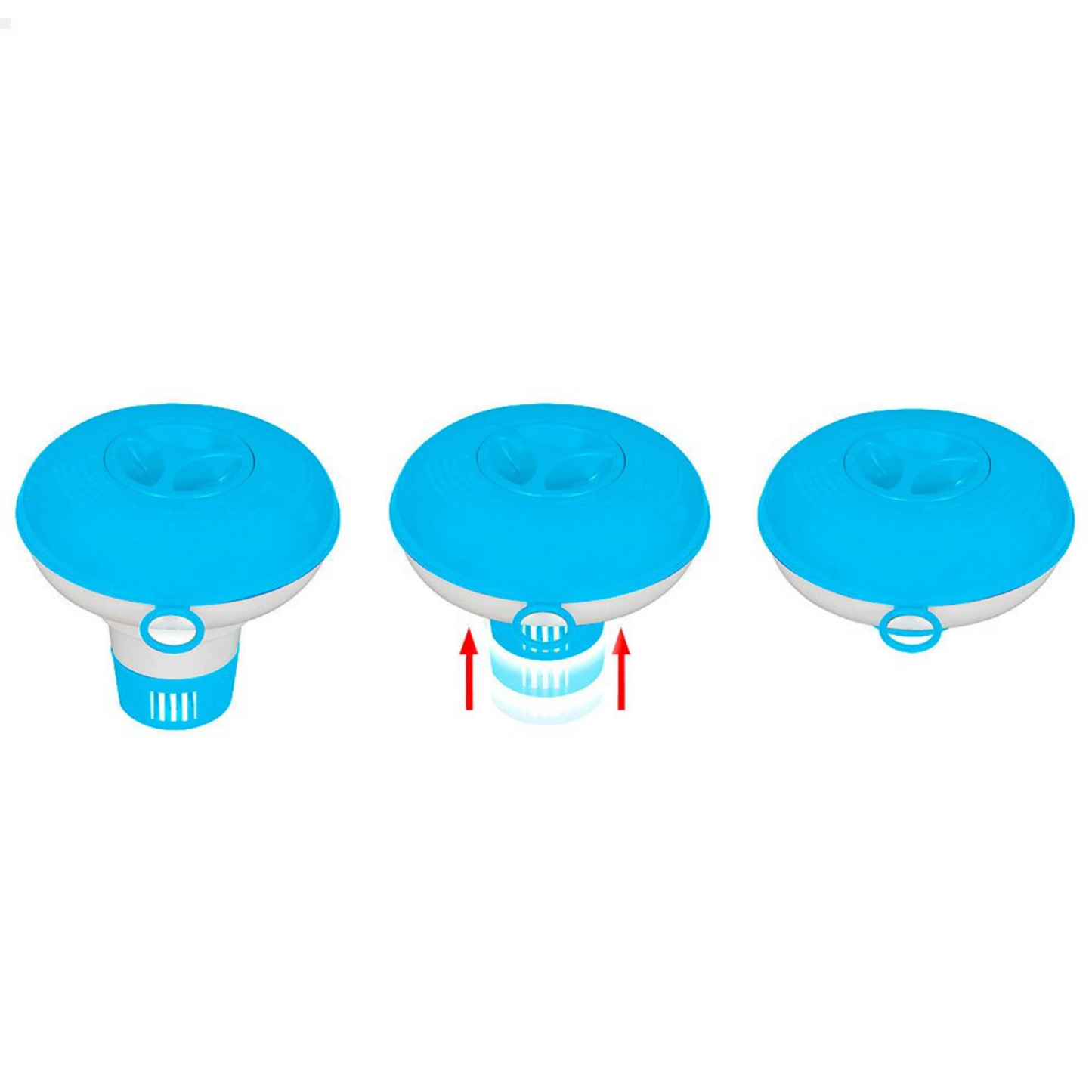 Intex Floating Chemical Chlorine Dispenser for Pool Spa Hot Tub Jet Massage