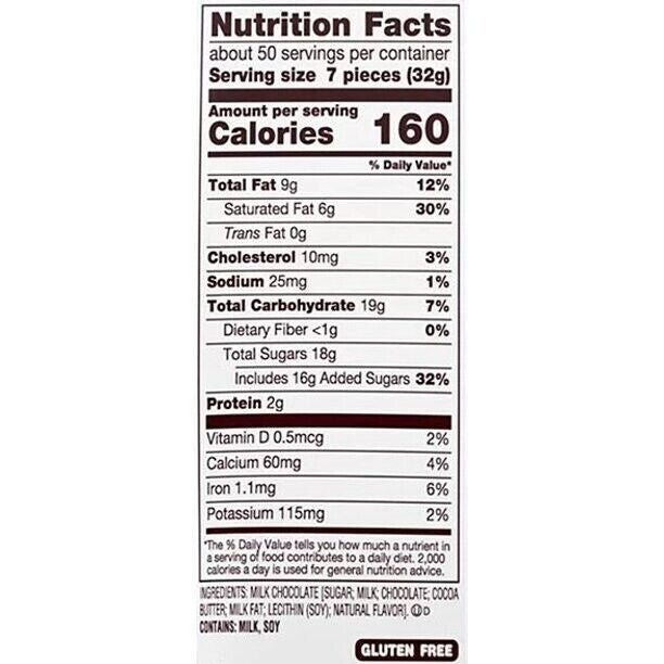 2x Hershey's Kisses Milk Chocolate Hersheys Bulk Wrapped Sweets 660 PCs