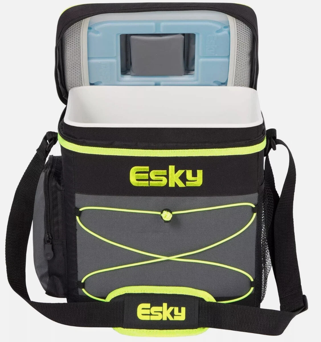 Esky Cooler Bag 30 Can Hybrid Hard Inner Insulated Lining Ice Brick Lunch Drink