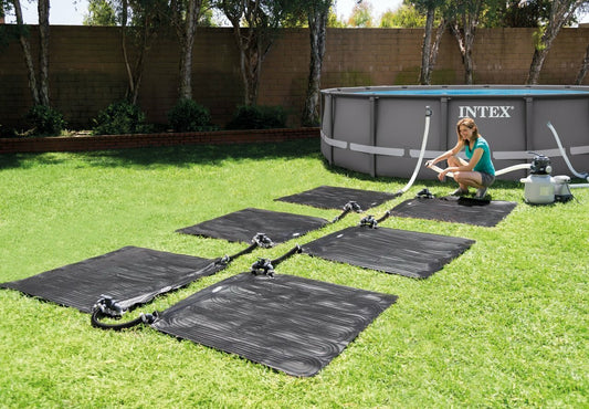 Intex Solar Heater Mat Above Ground Swimming Pool Filter Pump Warmer Pad 120cm