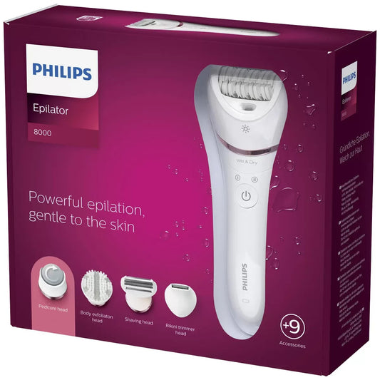 Philips Satinelle Advanced Epilator Wet Dry Legs Body Hair Removal Cordless