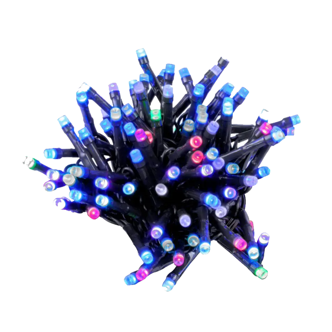 2X Laser Smart Fairy Lights WiFi 100 LED String Wired Garden Google Alexa