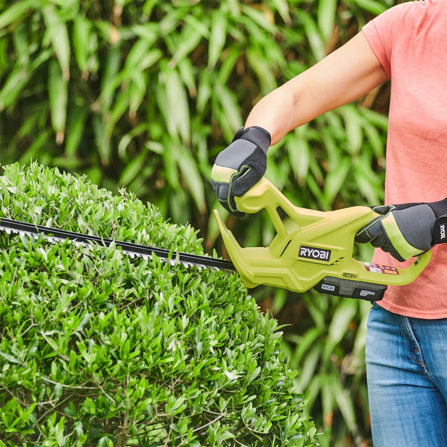Ryobi 18V Hedge Trimmer Kit ONE+ 2.0Ah Cordless Battery Charger included