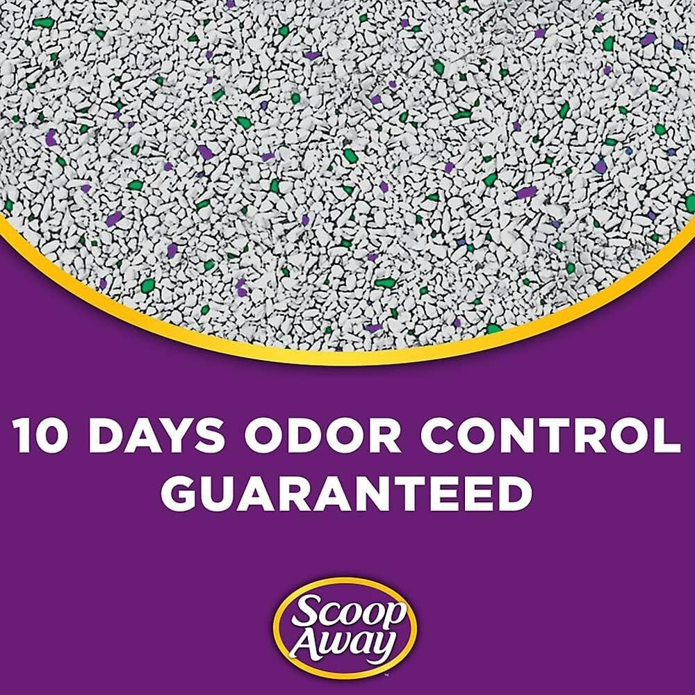 Scoop Away Plus Cat Litter Scented Complete Performance Odour Eliminator 19kg