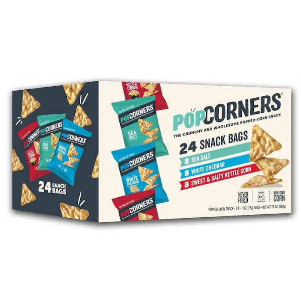 Popcorners Variety Pack, 24count