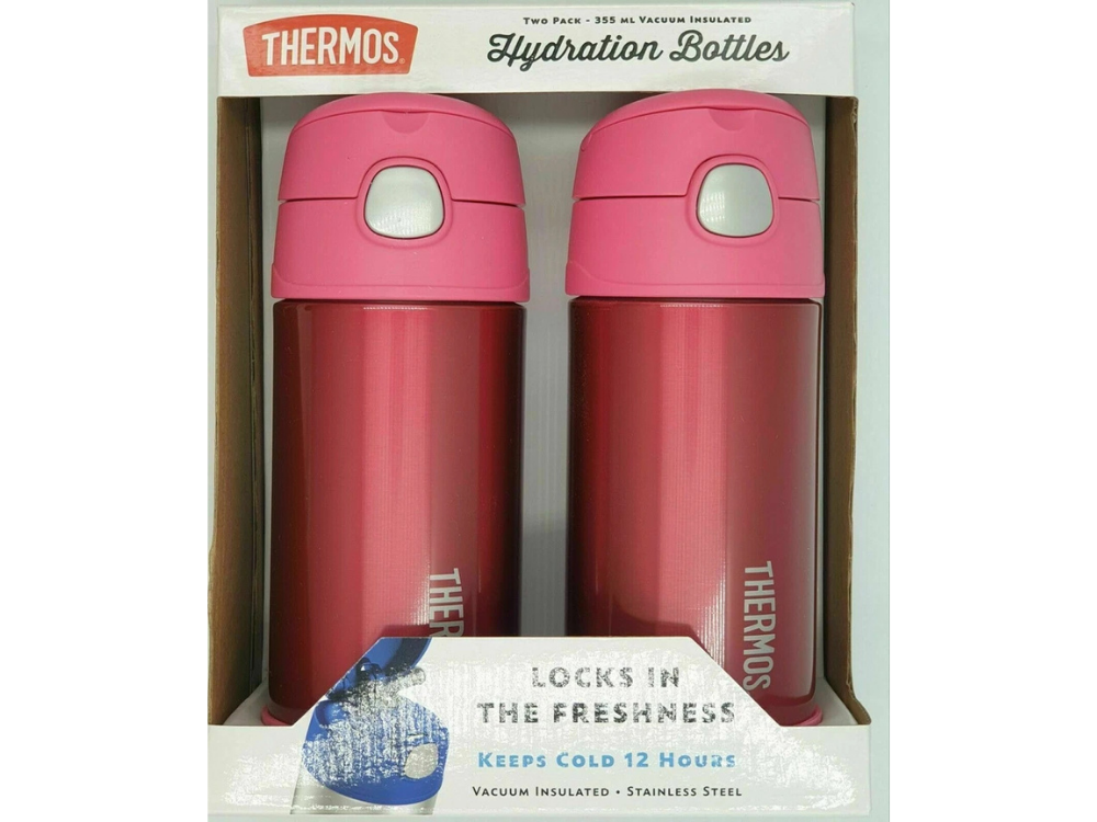 Thermos Kids Insulated Water Bottle with Straw – Vacuum Flask for Toddlers