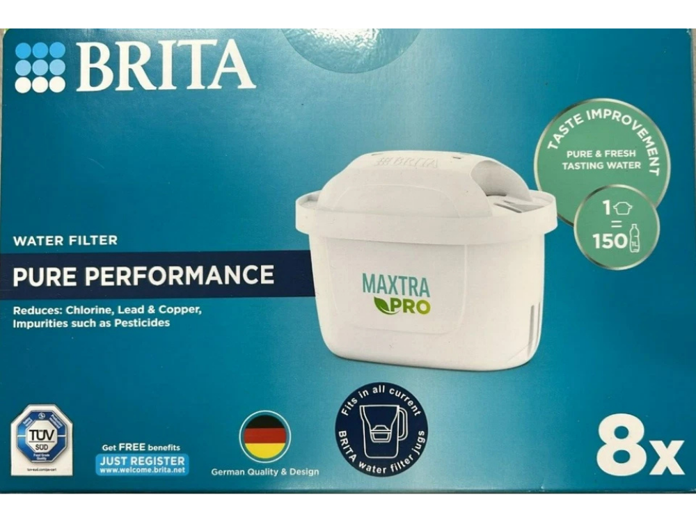 8 x Brita Maxtra Pro Replacement Water Filters
