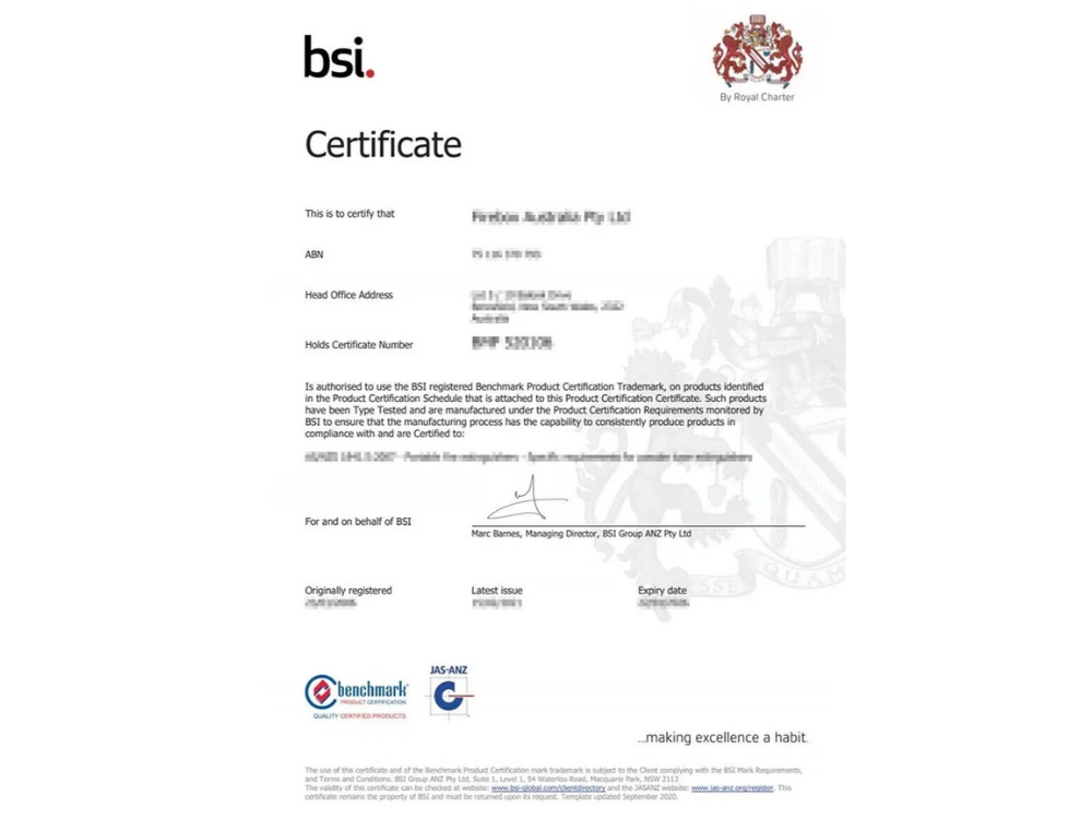 Ready 2 Fire ABE 1kg Extinguishers (2x) – Car, Boat, Home