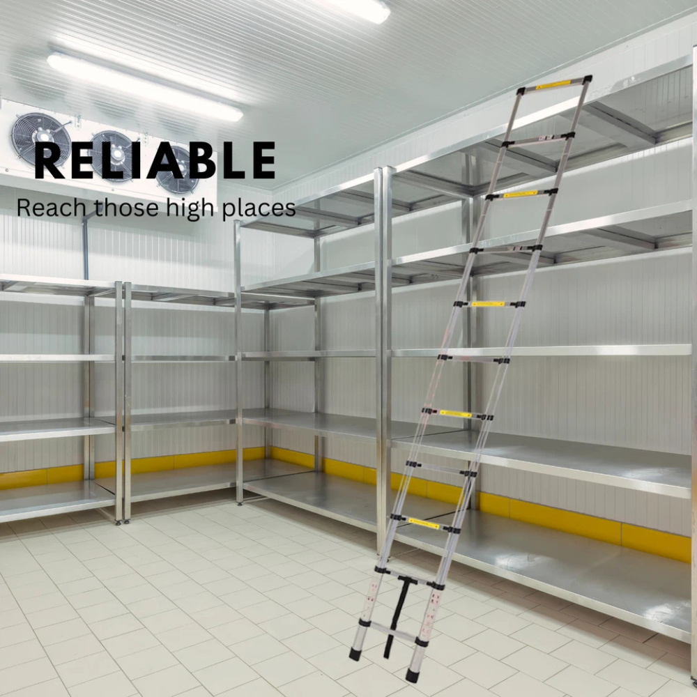 Katashi Telescopic Ladder 3.2M Step Aluminium Extension Portable